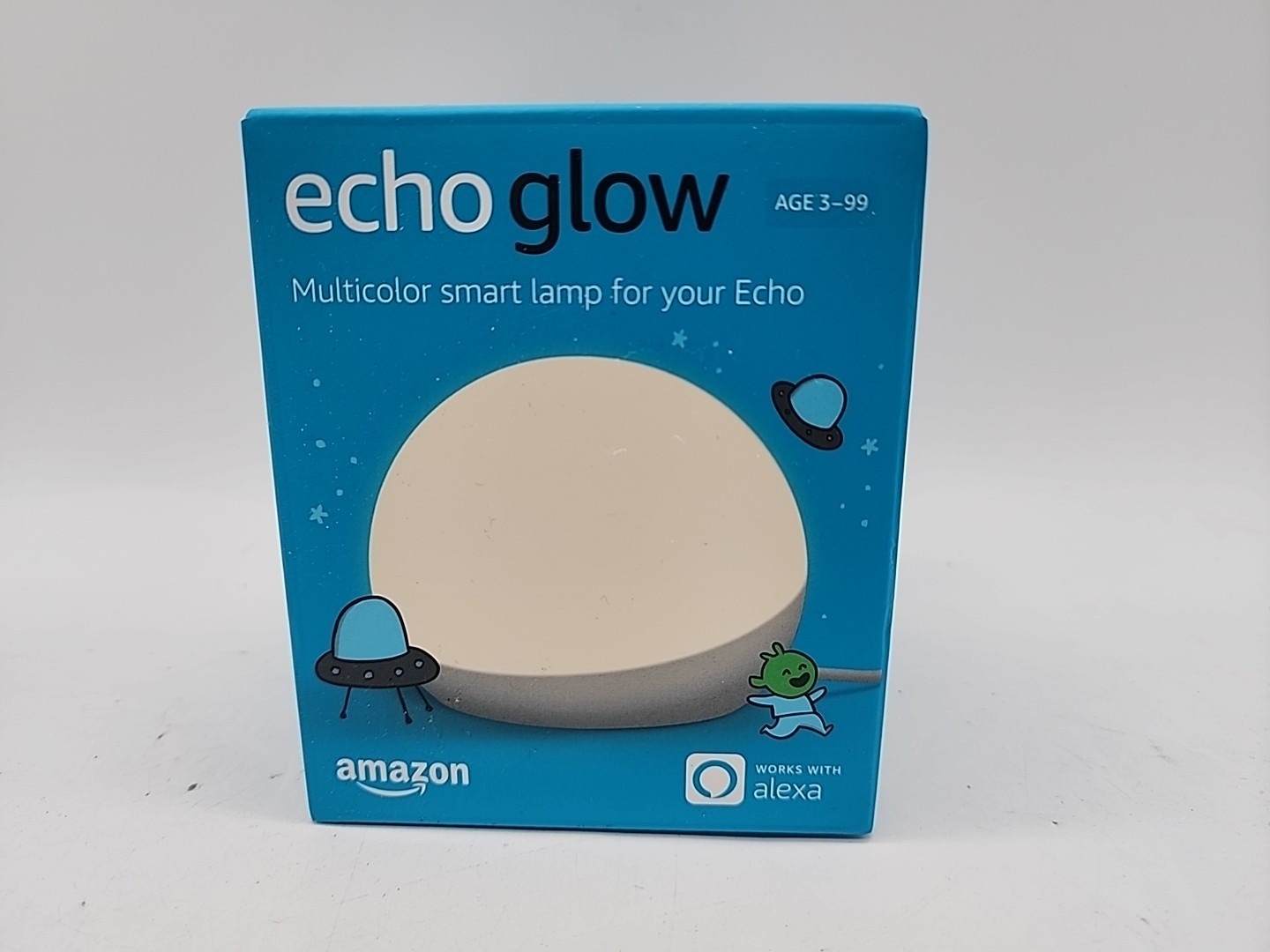 Amazon ECHO GLOW - Multicolor Smart Lamp Light For Your Ecko Works w/ ALEXA NEW