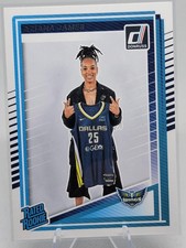 2025 Panini WNBA Donruss - Aziaha James #95 - Rated Rookie - Dallas Wings
