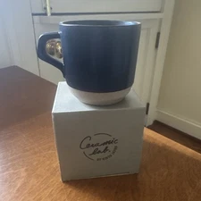 Black Kinto Ceramic Lab CLK-151 Small Mug 29513 Cup 300ml from JAPAN