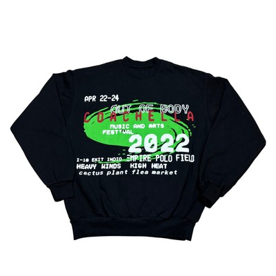 Cactus Plant Flea Market CPFM Coachella 2022 Sweatshirt Large Harry Styles