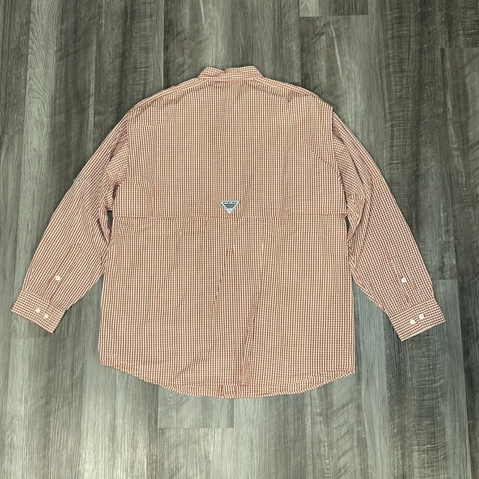 Texas Longhorns Columbia Super Bonehead ventilado manga larga abotonado - mediano Foto 3 de 4