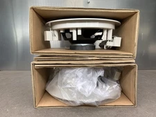 2x White Acoustic Audio Speakers, Audiophile Series, In-wall/Ceiling, Model R191