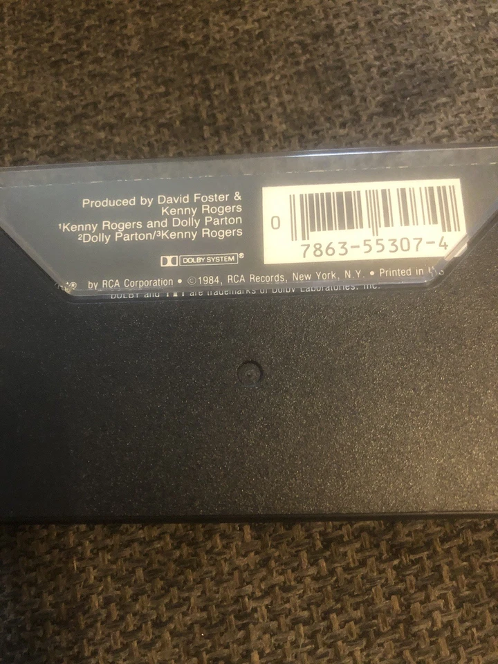 Cassette-Dolly & Kenny- Once Upon A Christmas-MULTIPLE Cassettes SHIP FREE! Foto 2 de 2