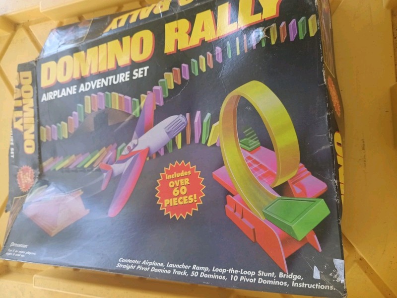 Domino Rally Set ULTIMATE AIRPLANE ADVENRURE SET NEW
