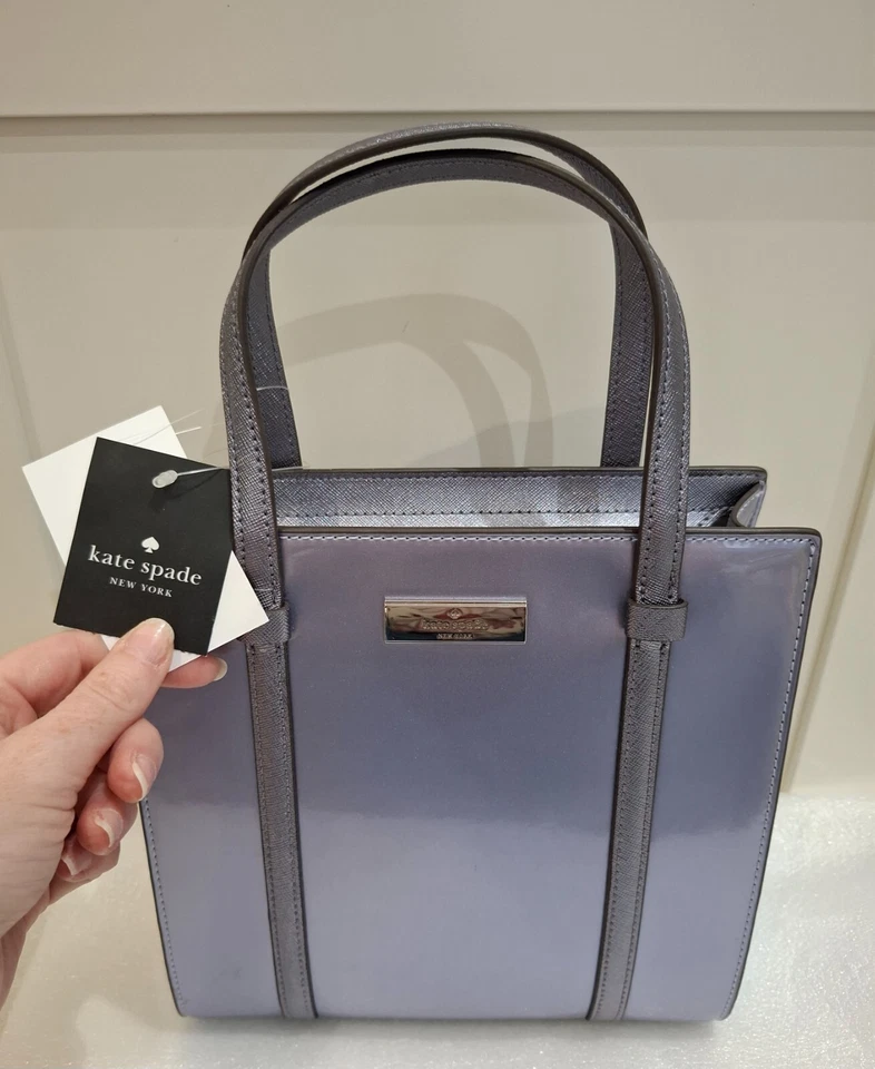 Kate Spade Small Patent Lilac Tote Bag New with Tags!! - Image 4 of 4