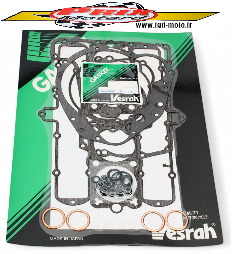 Pochette joints moteur Kawasaki Z650 B1 B2 fabrication japonaise haut de gamme