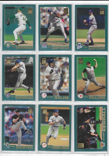 2001 Topps Baseball card singles #1 - #200 U-Pick to complete set - Picture 292 of 397
