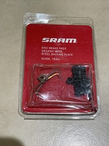 2 Pair SRAM G2 Guide and Trail Disc Brake Pads Organic Compound Steel Backed