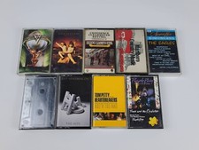 Lot 9 Rock music Cassette tapes Van Halen REO Speedwagon CCR Prince Eagles