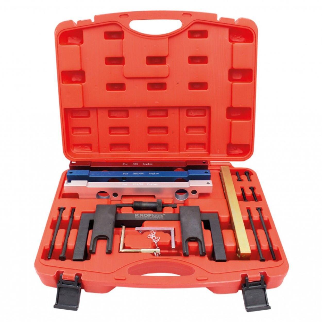 Kit de calage distribution pour moteurs BMW N51 à N55 en acier carbone
