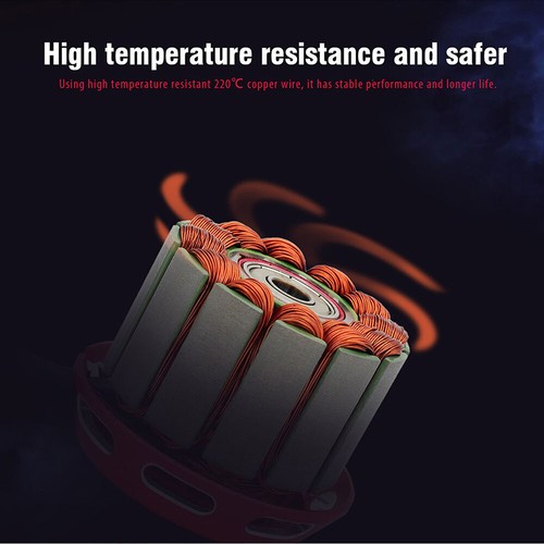 SURPASSHOBBY 210/550KV 14 Pole Motor for RC FPV Airplanes Helicopter Fixed-wing - Picture 12 of 30