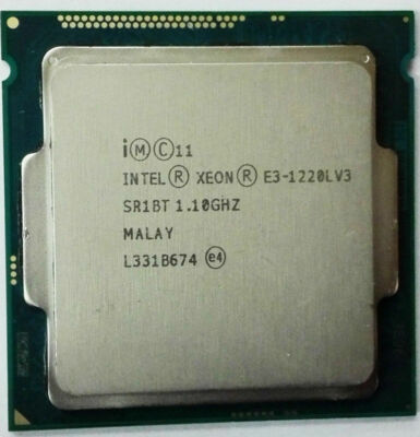Intel Xeon E3-1220L V3 LGA1150 CPU Processor SR1BT 1.1GHz 13w
