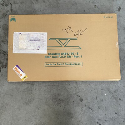 Star Trek V: The Final Frontier STANDEE Captain Kirk Movie Cardboard Promo 