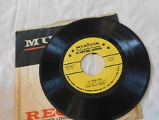 THE PLATTERS MY PRAYER / I LOVE YOU 1000 TIMES 45 RPM RECORD 058