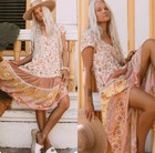 Spell & The Gypsy Collective Portobello Road Babydoll Midi Dress Size S