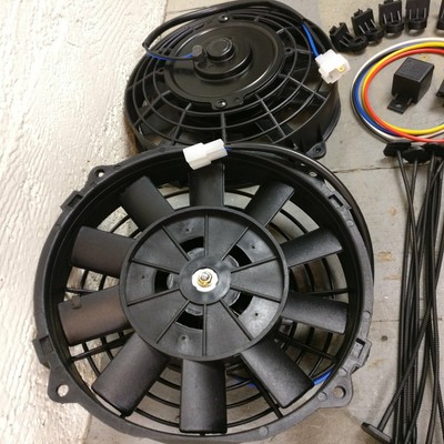 1967 - 1968 Chevrolet Chevelle GTO LeMans 8 Cooling Fan DUAL FANS Kit max cool