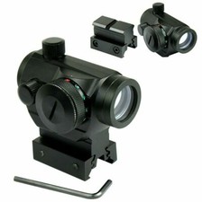 Tactical Holographic Green / Red Dot Sight Scope with Rail Mount  1" Rail Riser