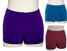 Reflections SHORTS ONLY Dance Costume Mix & Match CHOICE Teal-Fuchsia-Purple NEW