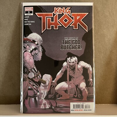 King Thor Vol 1 #3 The Return Of The God Butcher!  2020 KEY ISSUE 1st Print