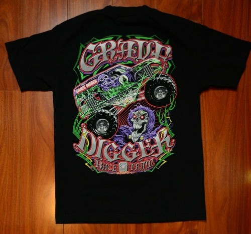 grave digger race team shirt