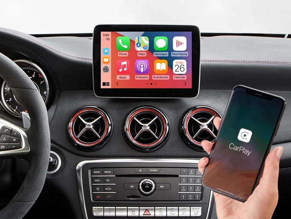 Passend für Mercedes Benz W117 CLA -Klasse 2016-2017 Android Auto Apple Carplay - Bild 2 von 4