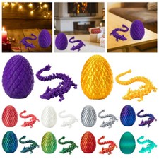 With Dragon Egg 3D Printed Dragon Egg  For Home Decor