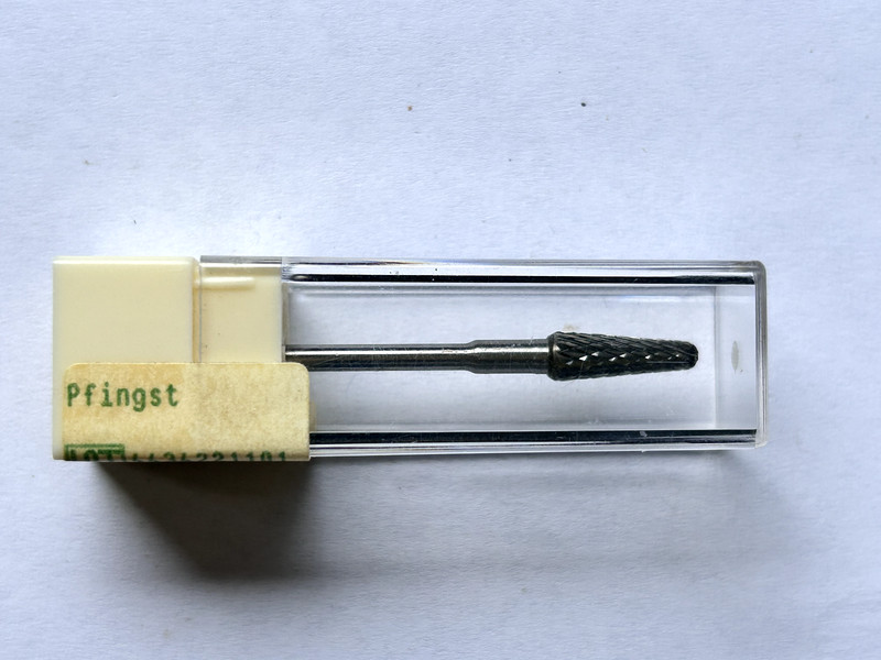 Pfingst Busch Carbide Bur.  Carbide HP  429x  045.  Carbine Burr