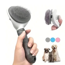 1 PC Automatic Pet Comb - Flea Removal, Knot Opening & Floating Hair Cleanup