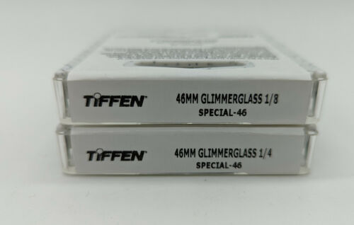 Tiffen 46mm Glimmerglass 1/8 & 1/4 Filter Set - 2 Glimmer Glass Filters  - Picture 1 of 12