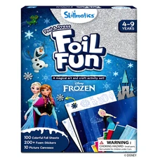 Skillmatics Craft Kit - Foil Fun Disney Frozen, Mess Free Art for Ages 4-9