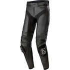 Alpinestars Men's Motorcycle Trousers Missile v3 - Leather Pants Black-Black