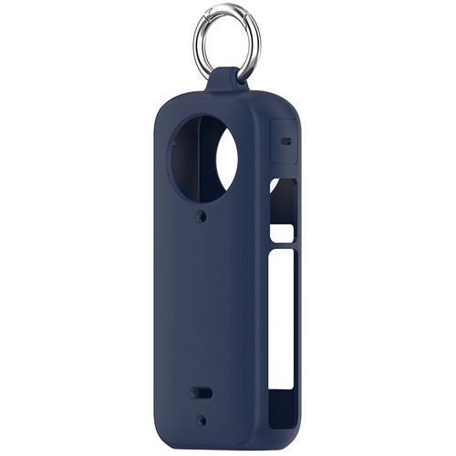 For Insta360 X3 Case Silicone Cover Shockproof Protective Housing+Keychain - Picture 26 of 36
