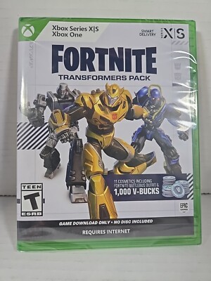 Fortnite Transformers Pack (Xbox Series X, S) - New, Sealed 
