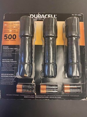 duracell durabeam ultra led flashlight 550 lumens 3 count