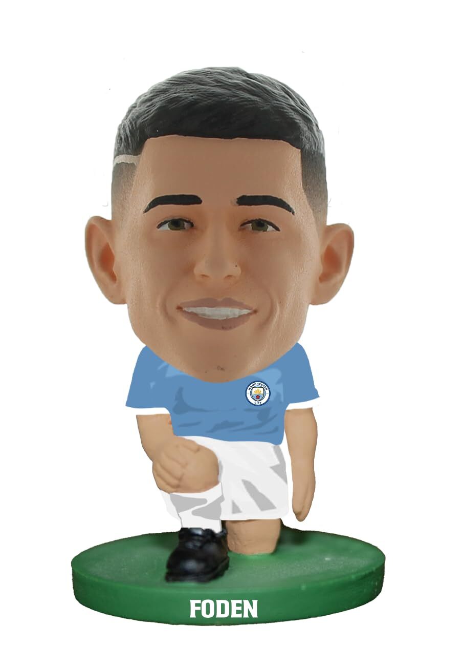 SoccerStarz (Take The Knee - Man City Phil Foden - Classic Kit