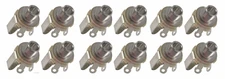 (12 PACK) SWITCHCRAFT 12B 1/4" TRS / Stereo Panel Mount Jack - Open Circuit