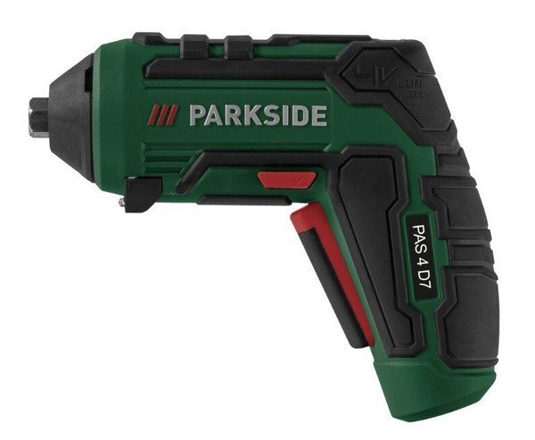 Parkside® Akku Schrauber 4 V Usb Ladekabel Led 15 Tlg Bit Satz Led 1500 Mah-image