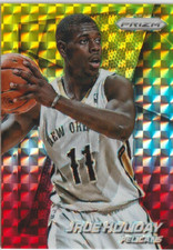 2014 Panini Prizm - Jrue Holiday Yellow Mosaic Prizm #36