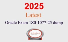 Oracle OCI 1Z0-1077-25 Q A GUARANTEED 1 month update 