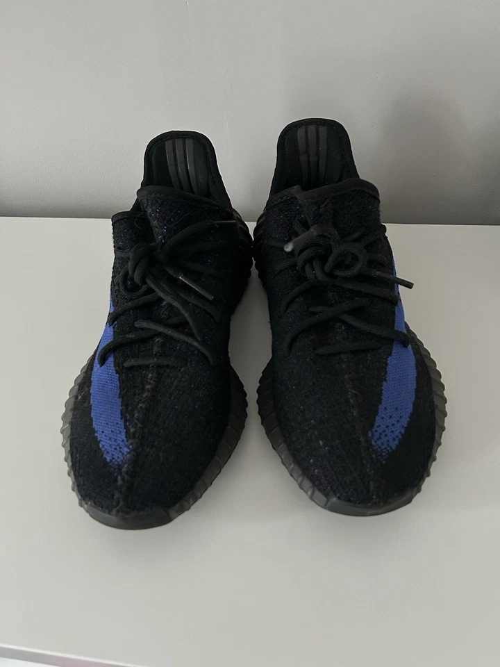 Size 9 - adidas Yeezy Boost 350 V2 Low Dazzling Blue, photo 3 of 5