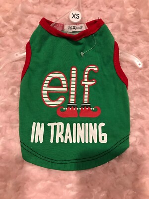 Xs Elf Training Dog Tank 