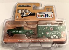 Greenlight Hitch  Tow ToysRus Exclusive 2016 Ford F-150  Enclosed Trailer