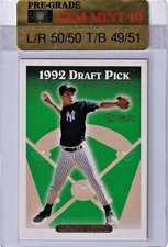 1993 Topps Baseball #98 Derek Jeter Gold Rookie Gem Mint 10 AIGS10 