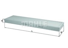 KNECHT MAHLE Innenraumfilter Pollenfilter LA 25