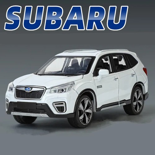 Modellino auto in lega 1/30 Subaru Forester SUV metallo pressofuso fuoristrada auto - Foto 16 di 17
