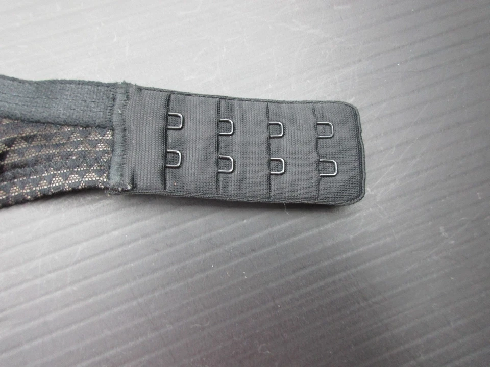 Sujetador Passionata Talla 36C Mujer Negro Damis Acolchado Encaje Con Aros Cierre Trasero 1D Foto 2 de 4