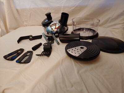 ROCKET CHEF CULINARE SLICING GRATING MIXING 2 SPEED MANUAL FOOD PROCESSOR