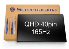 BOE NE160QDM-NY1 V8.2 WQXGA IPS Matte LCD Screen + Tools SCREENARAMA *FAST