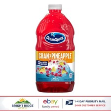 Pack of 8 Cranberry Pineapple Juice Bottles, ...