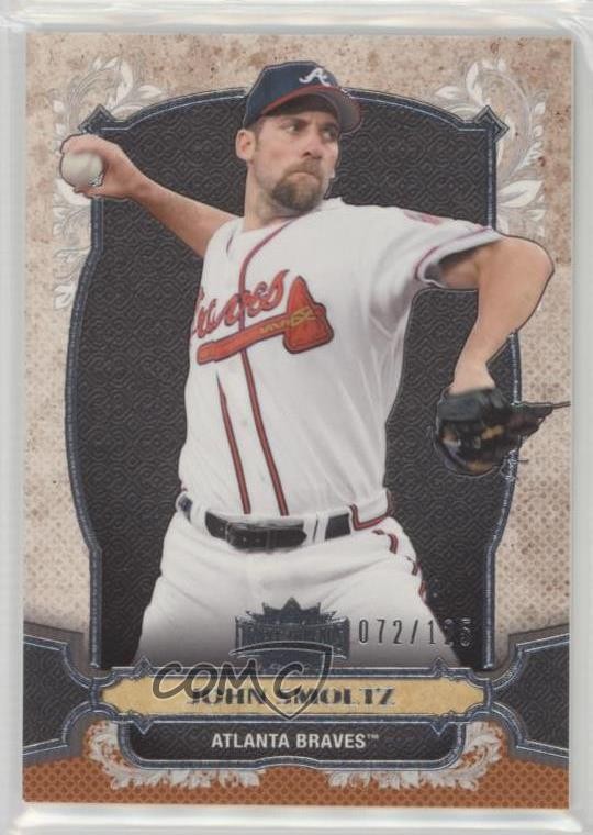 2014 Topps Triple Threads Amber 72/125 John Smoltz #40 HOF 1k5